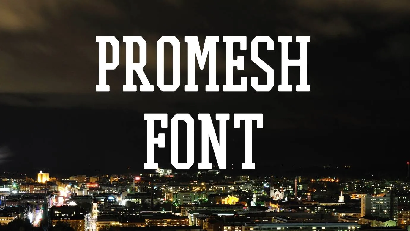 Promesh Font