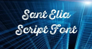 Sant'Elia Script Font