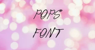 Pops Font