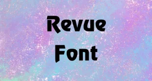 Revue Font