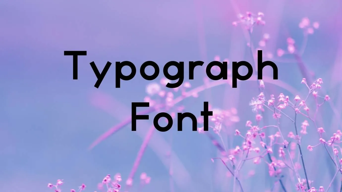Typograph Font