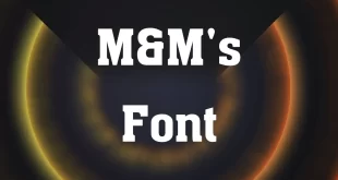 M&M’s Font