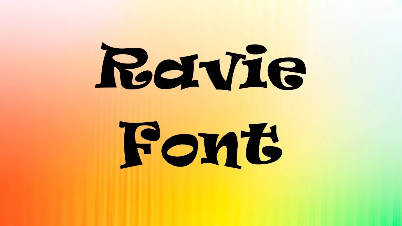 Ravie Font