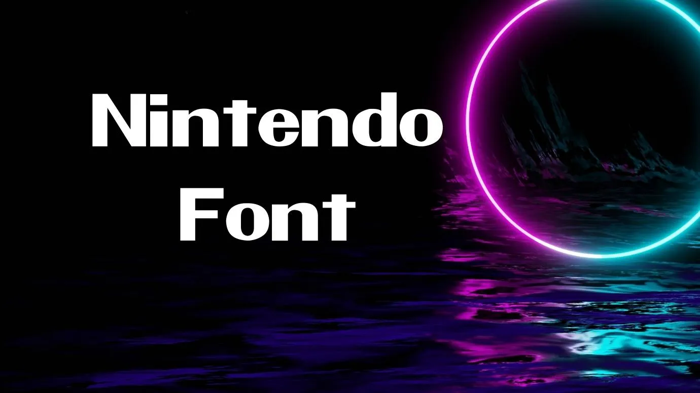 Nintendo Font