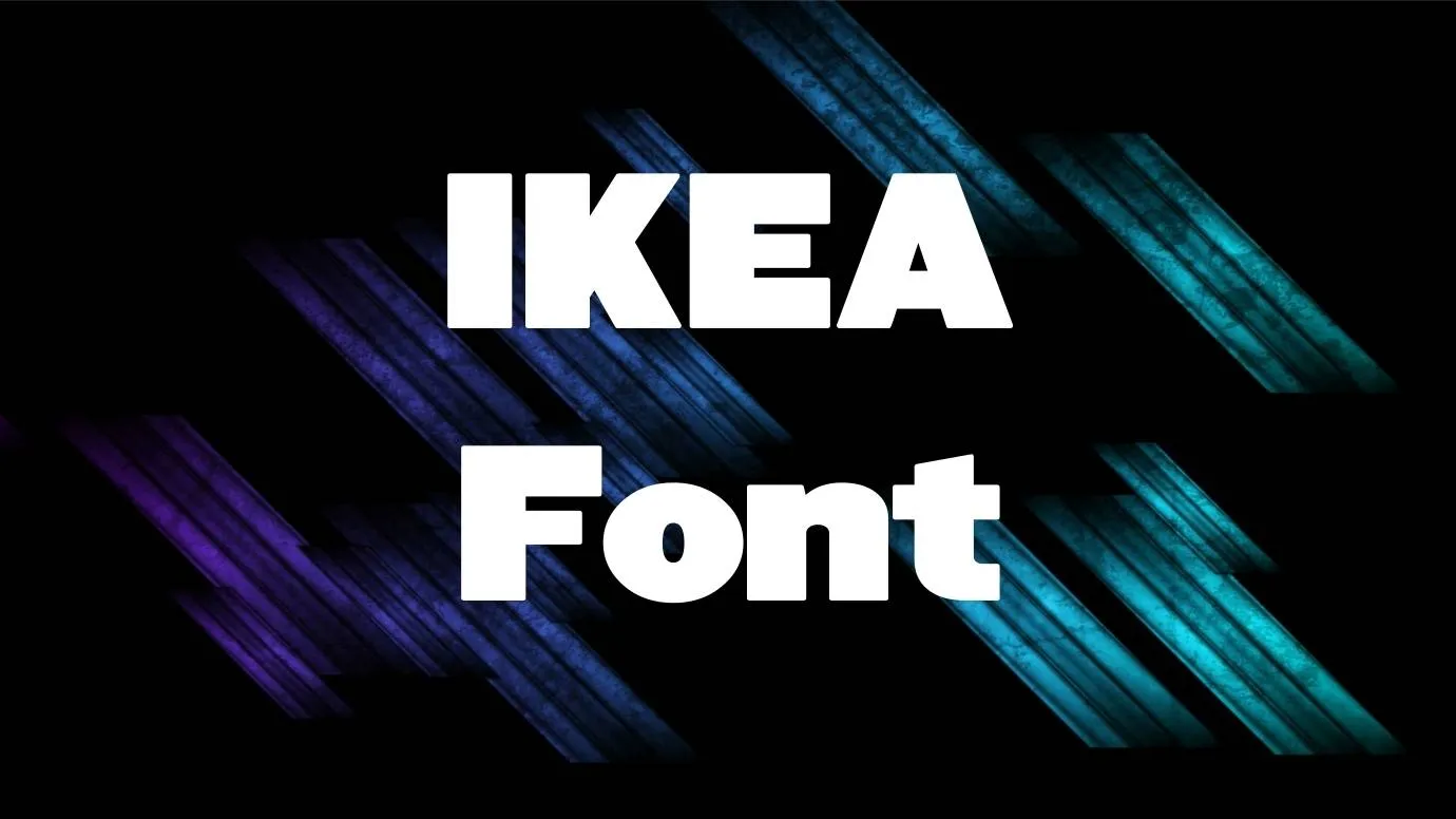 Ikea Font