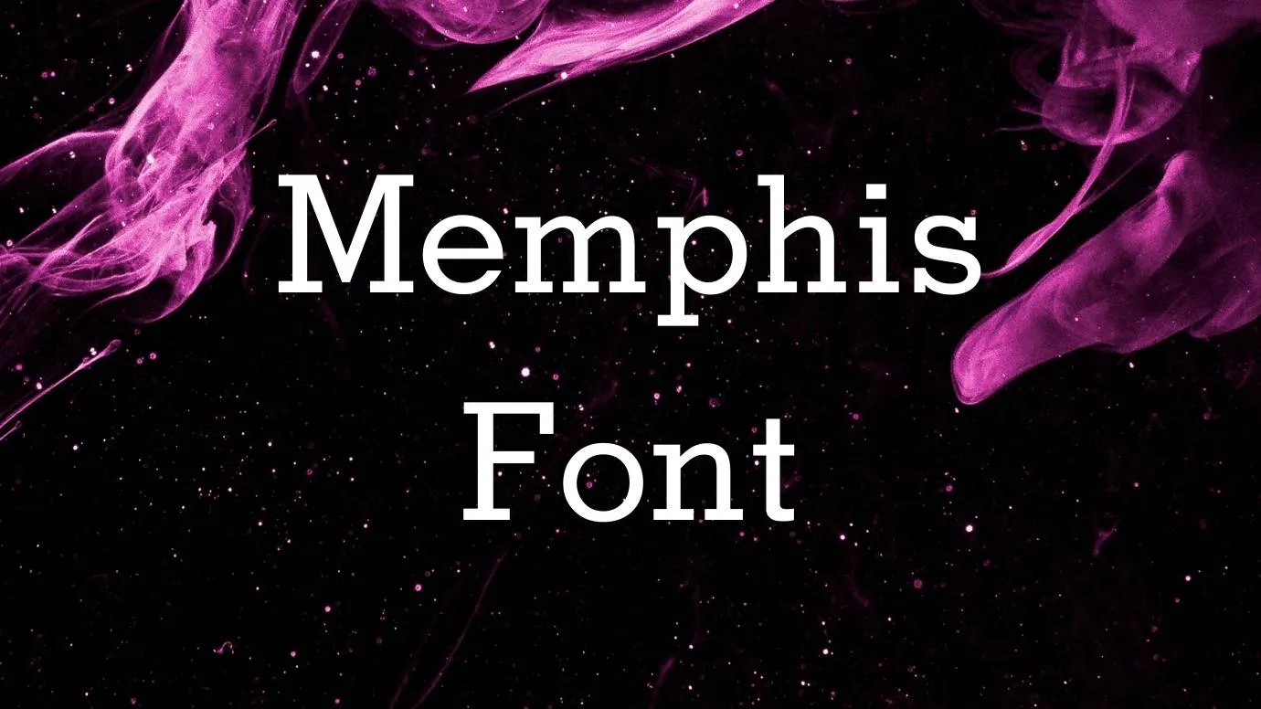 Memphis Font Free Download