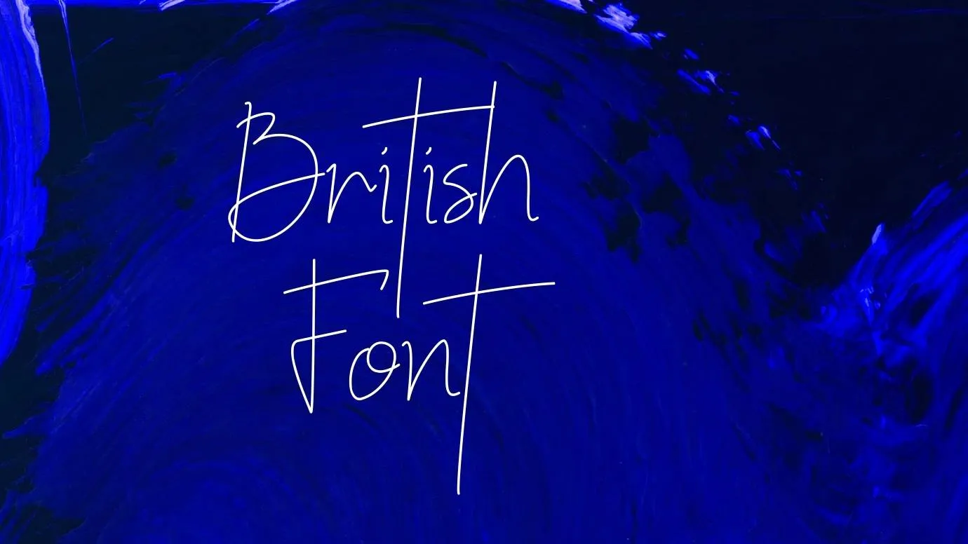British Font