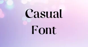 Casual Font