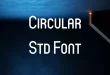 Circular Std Font