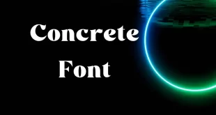 Concrete Font