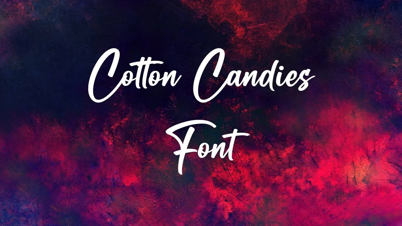 Cotton Candies Font