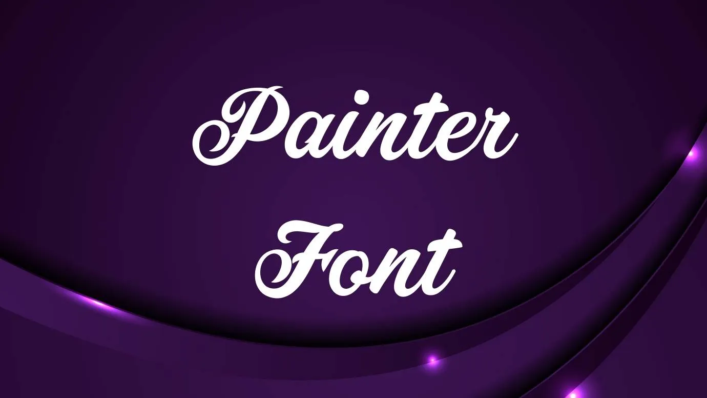 Painter Font Free Download