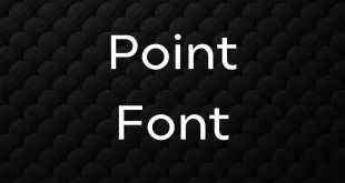 Point Font