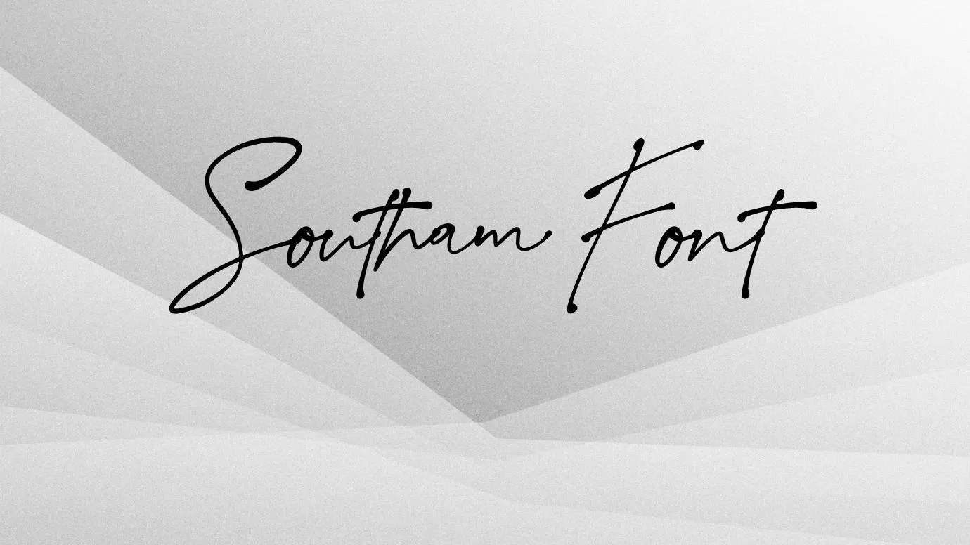 southam font - 45 Best Signature Fonts Free Download