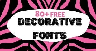 Free Decorative Fonts