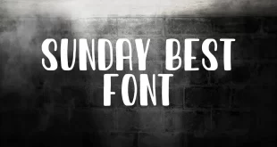 Sunday Best Font