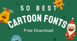 50 Best Cartoon Fonts Free Download 310x165 - 50 Best Cartoon Fonts Free Download
