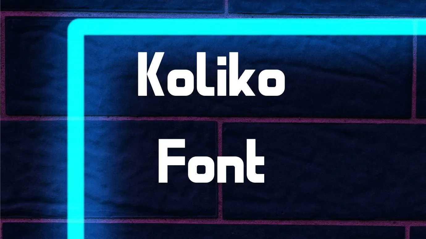 Kolikö Font