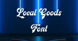 Local Goods Font