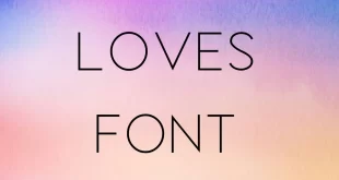 Loves Font