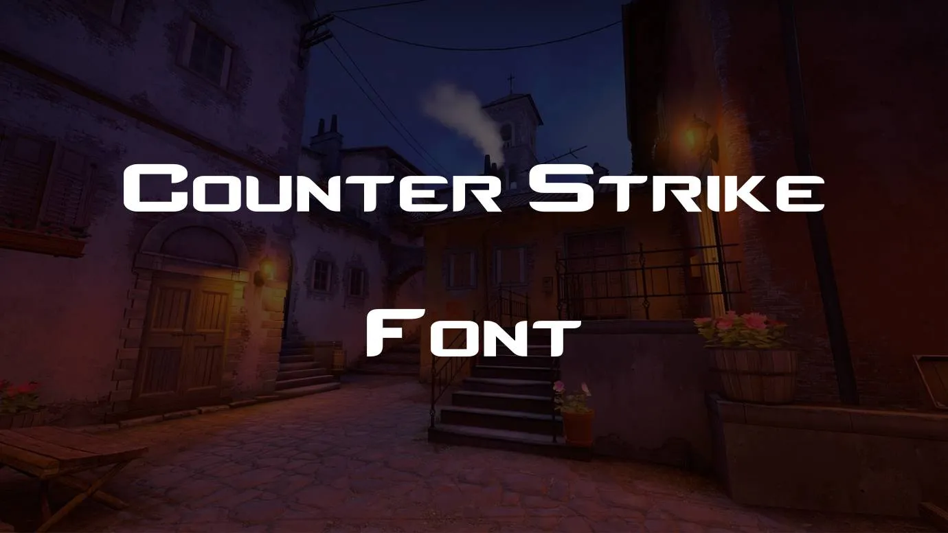 Counter Strike Font Free Download