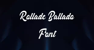 Rollade Ballado Font