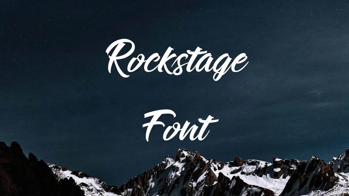 Rockstage Font