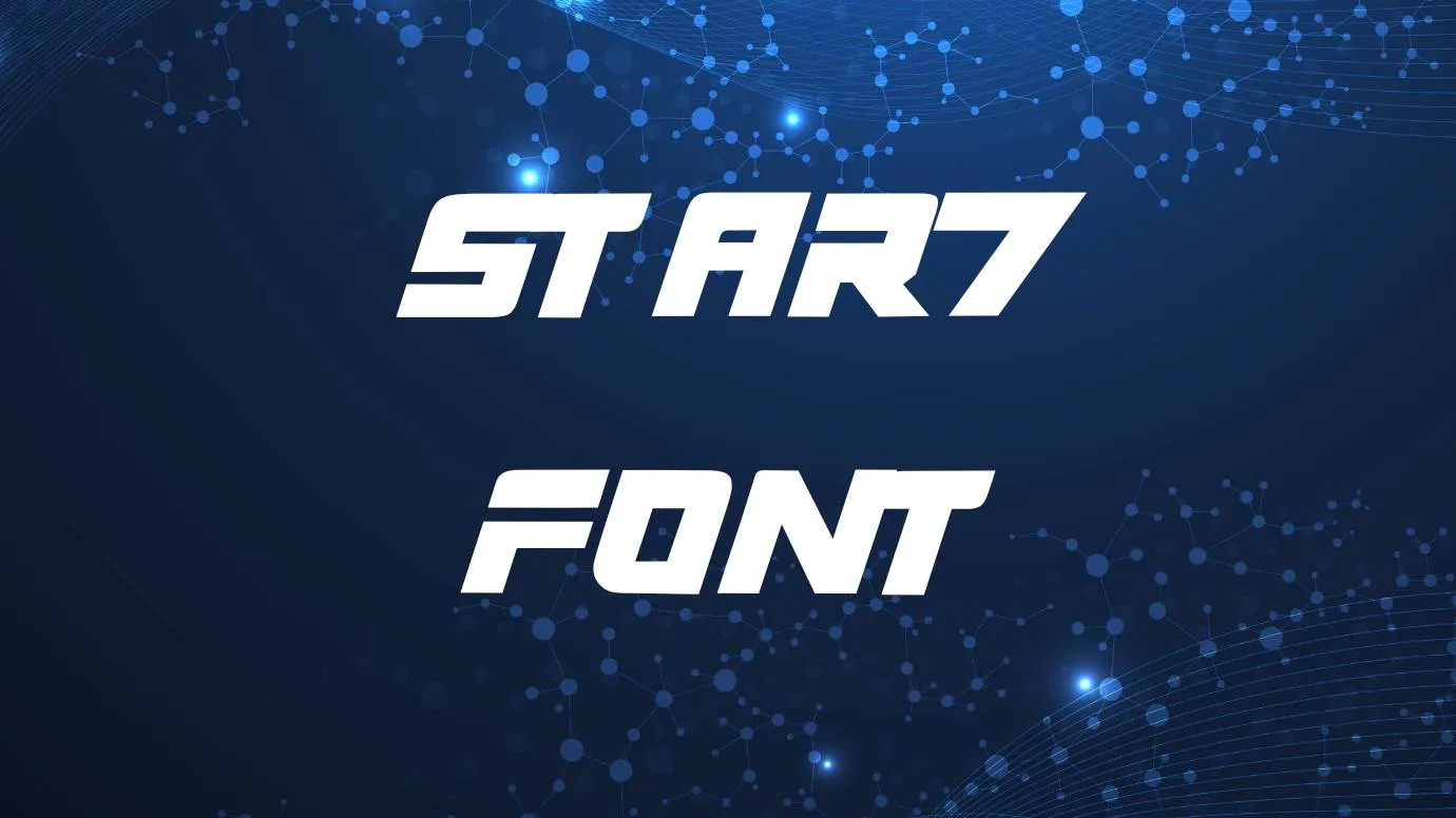 Star7 Font