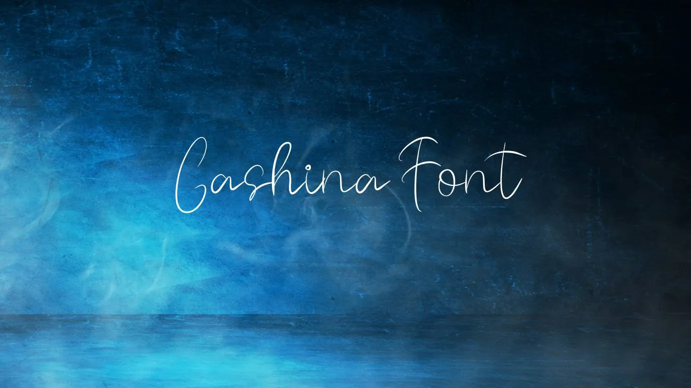 Gashina Font