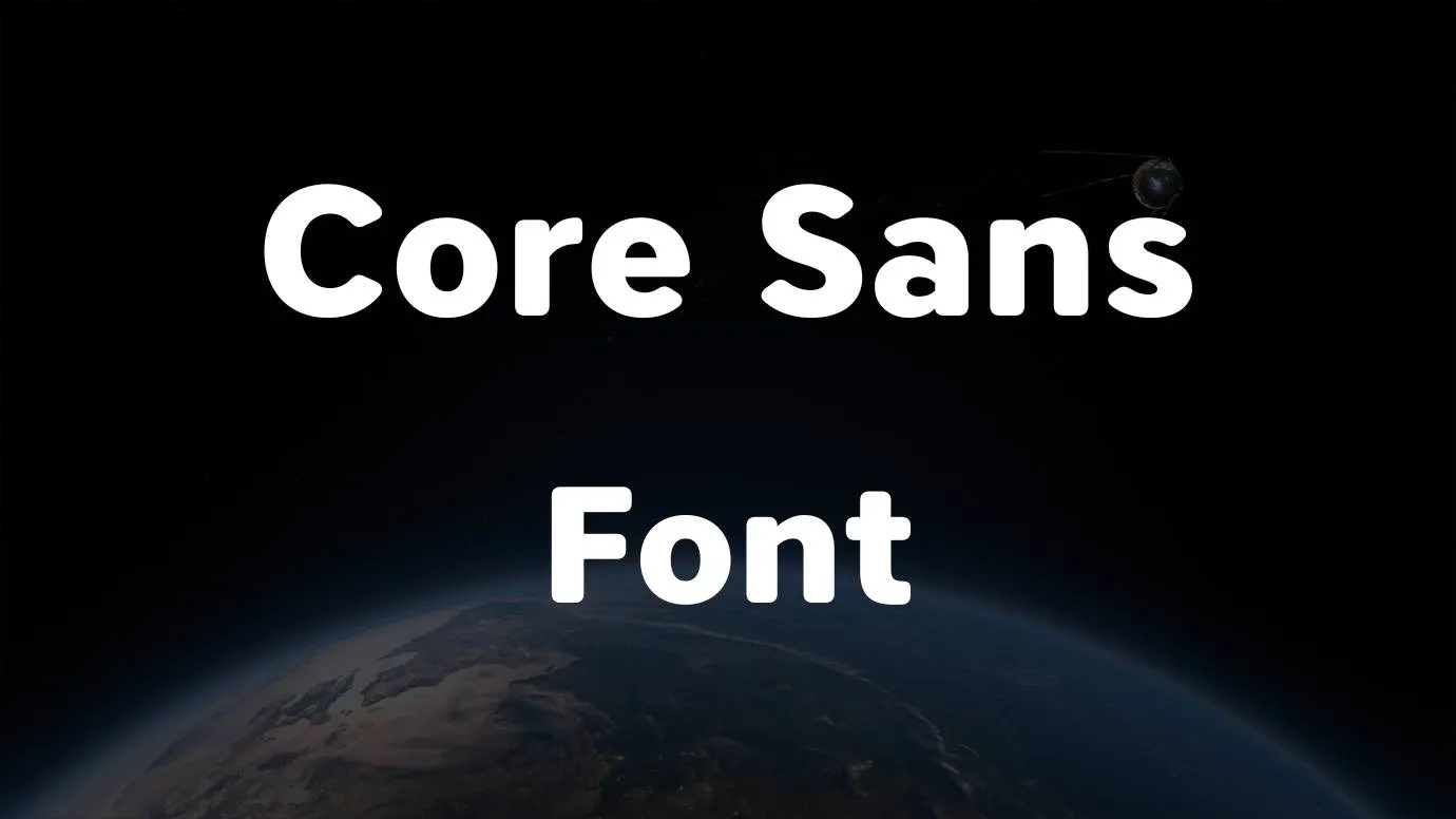 Core Sans AR Font