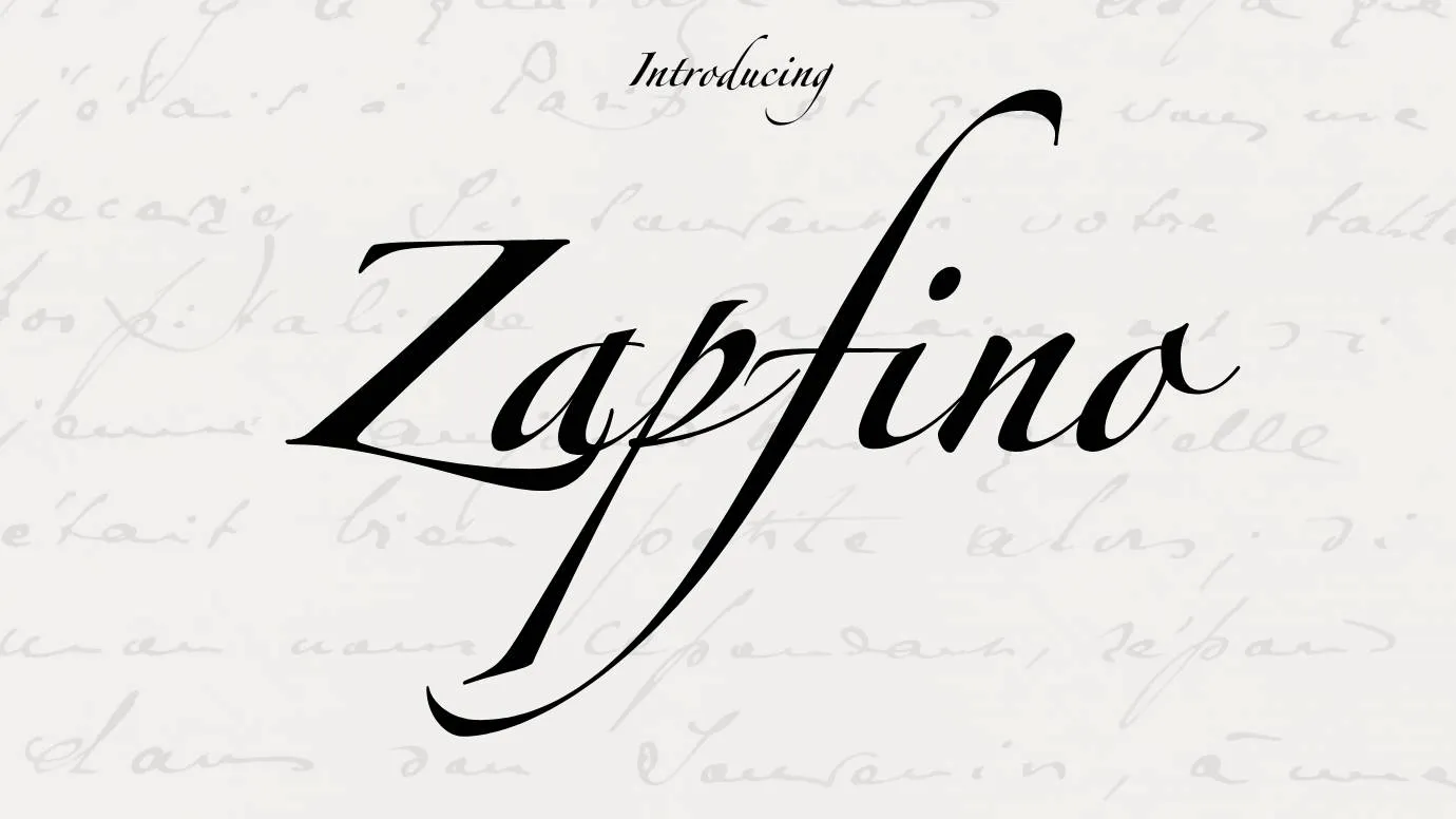 Zapfino Font