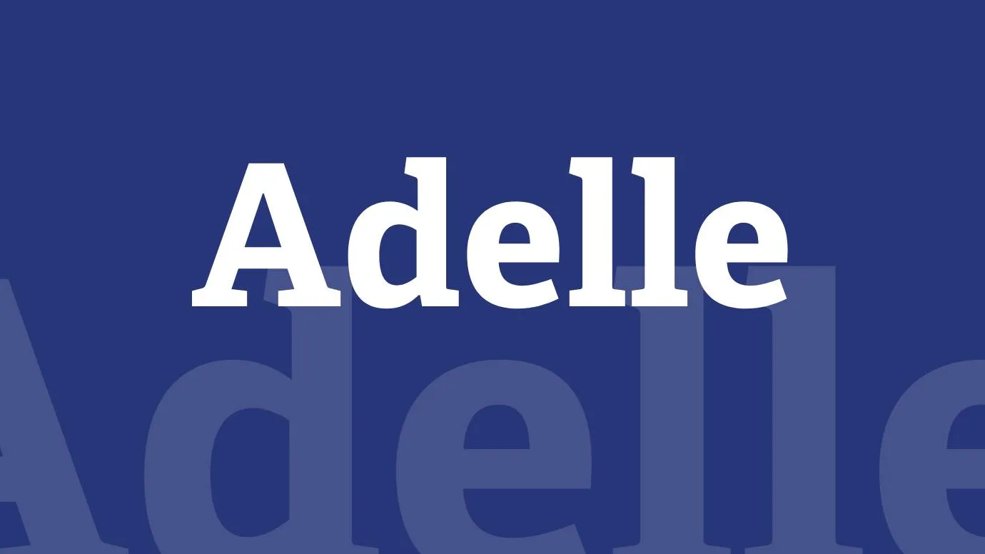 Adelle Font
