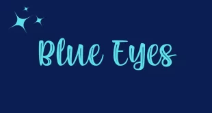 Blue Eyes font
