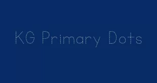 KG Primary Dots Font