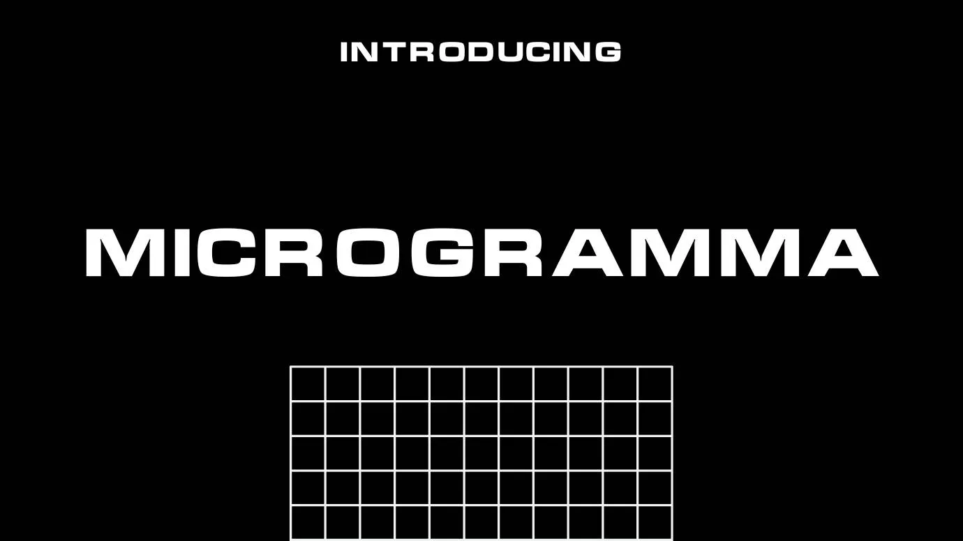 Microgramma Font Family