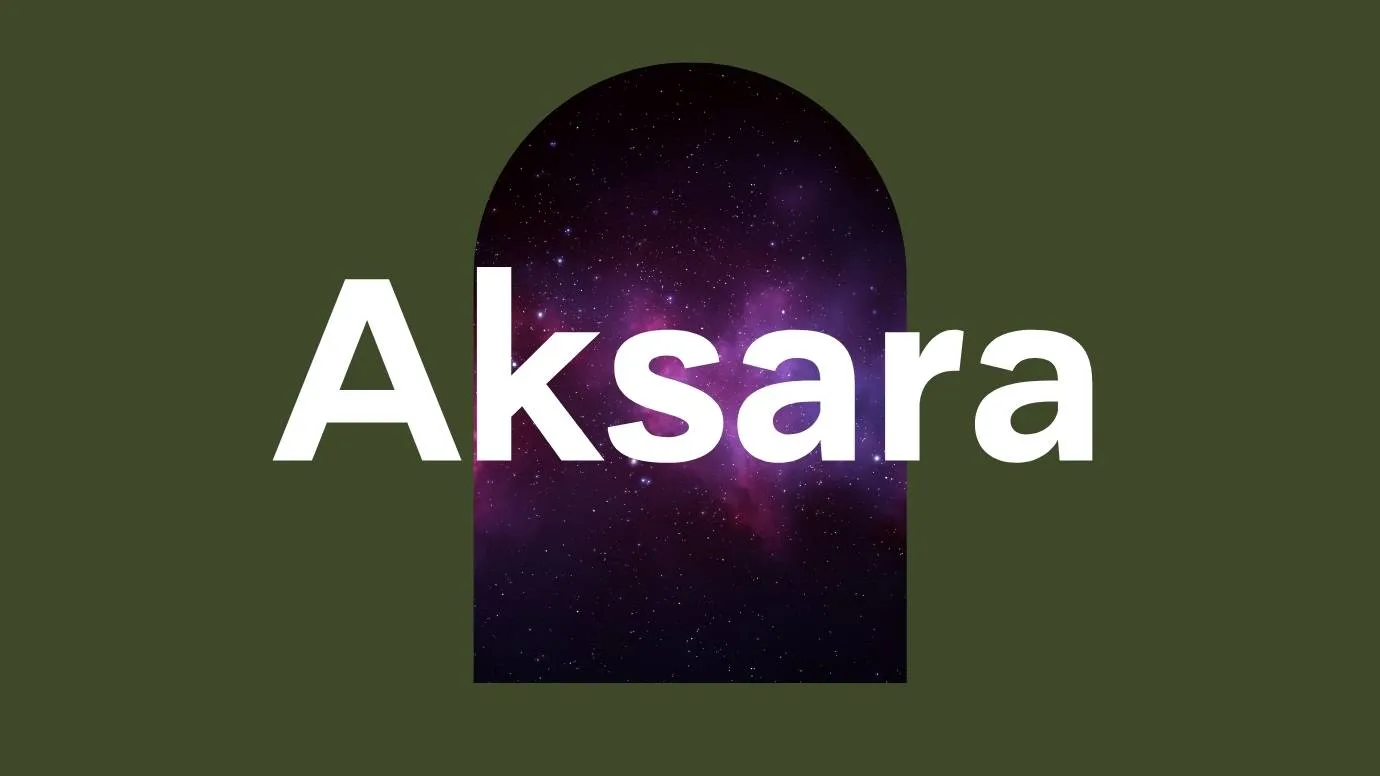 Aksara Font