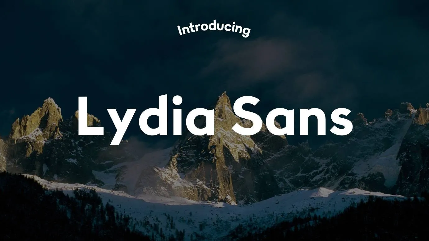 Lydia Sans Font