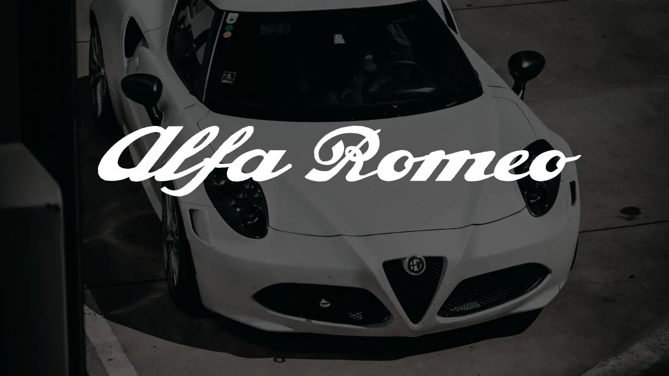 Alfa Romeo Font