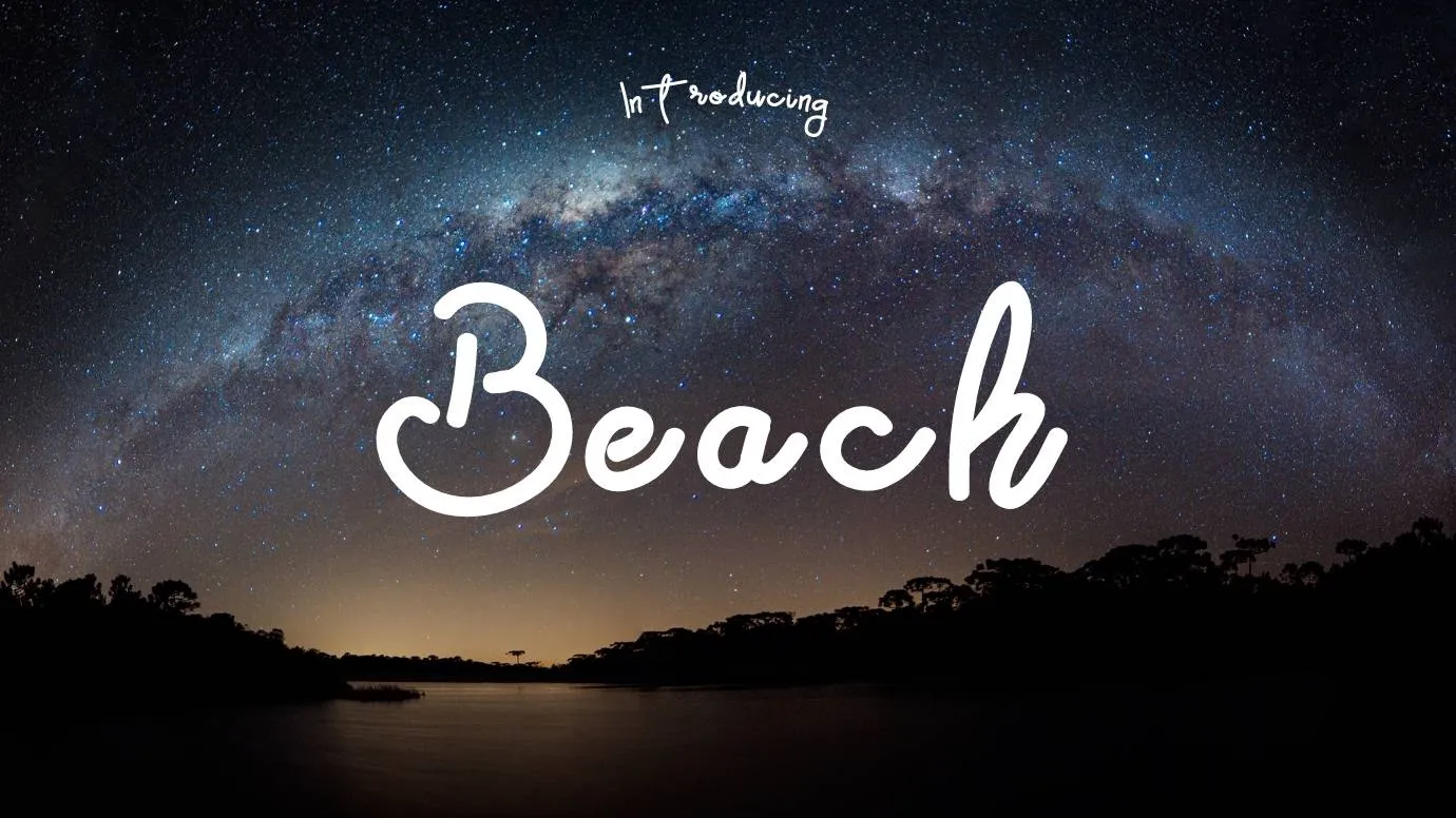 Beach Font