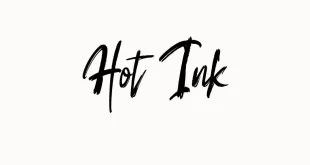 Hot Ink Font