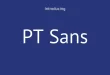 PT Sans Font