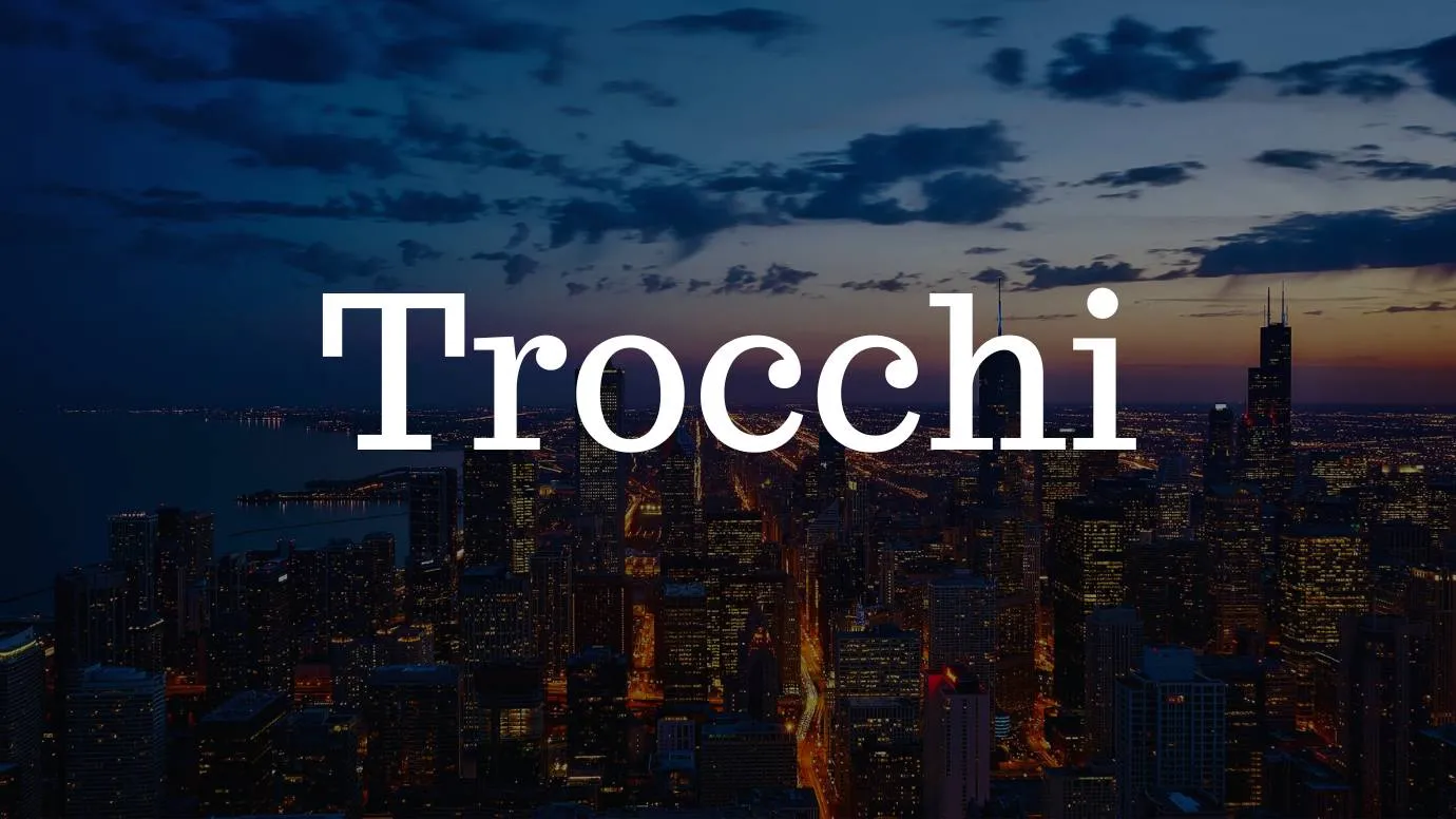 Trocchi Font