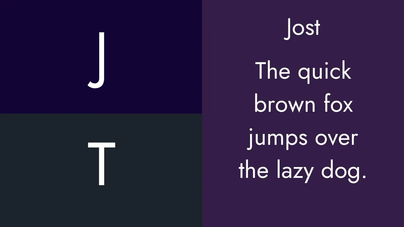 Jost Font