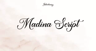 Madina Script Font