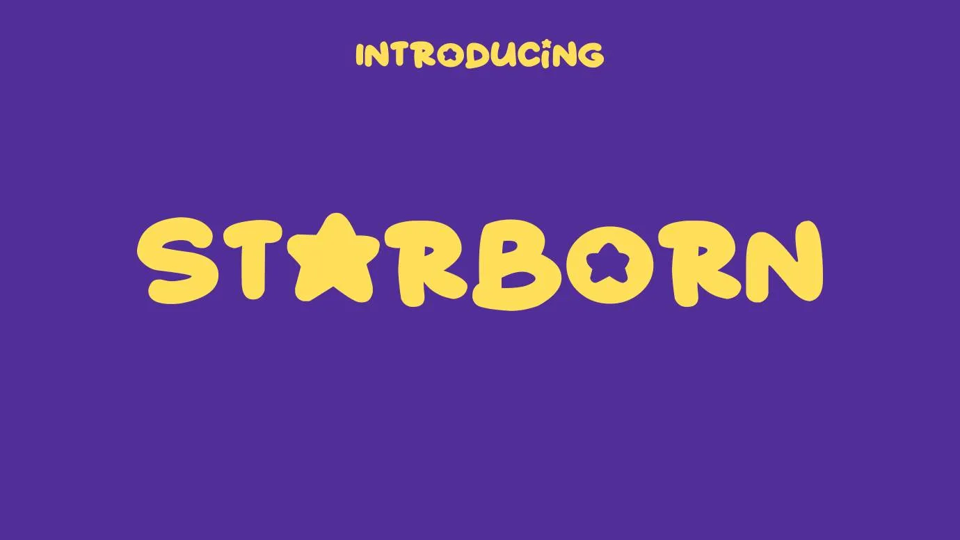 Starborn Font