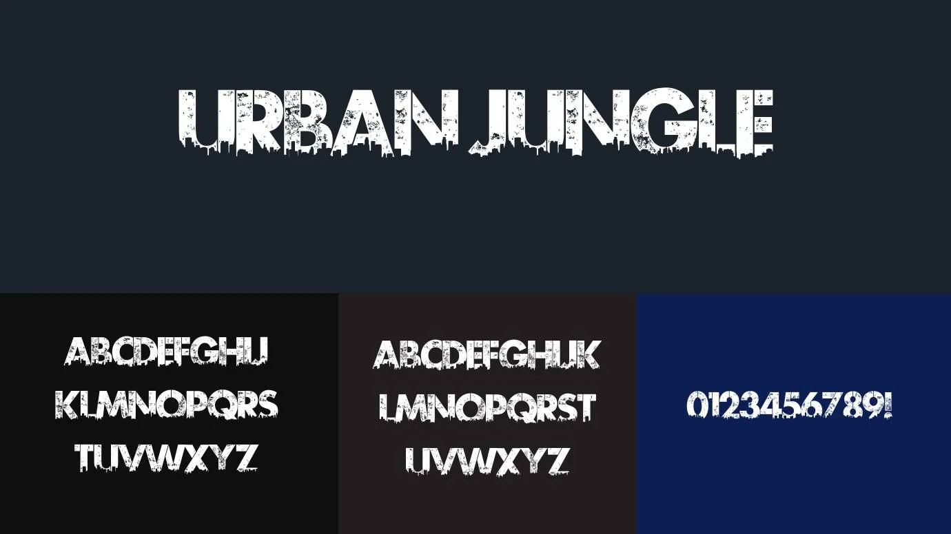 Urban Jungle Font