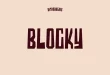 Blocky Font
