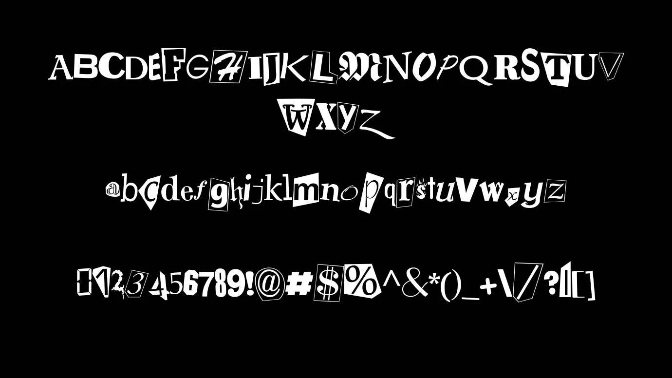 Burn Book Font