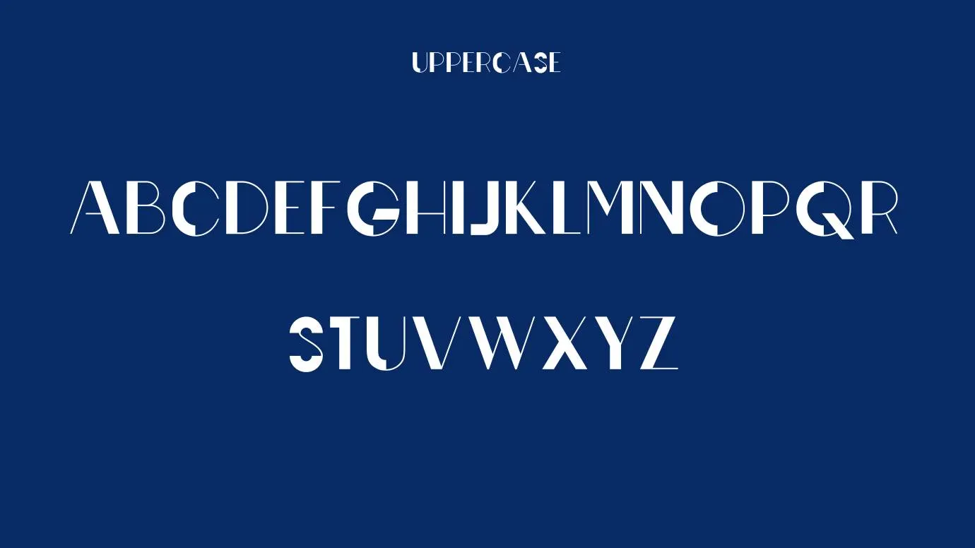 Line Font