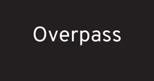 Overpass Font